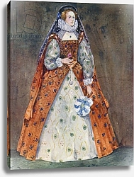 Постер Калтроп Дион A Woman of the Time of Elizabeth 1558-1603 2
