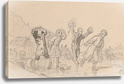 Постер Герсон Войцех Children in the Skating Rink