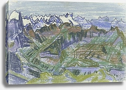 Постер Баббергер Август Горный пейзаж 2