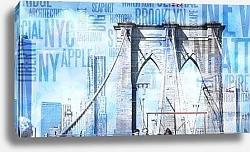 Постер Бруклинский мост