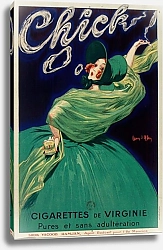 Постер Д'Илен Жан Женские сигареты из Вирджинии, чистые и без примесей