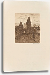 Постер Шимон Тавик Башни моста Мала Страна