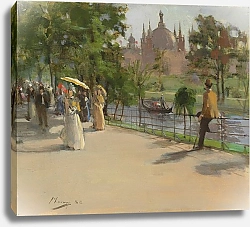 Постер Лавери Джон Международная выставка в Глазго