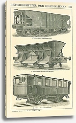 Постер Железнодорожный транспорт III