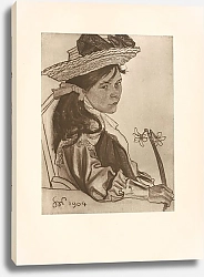 Постер Выспянский Станислав Dziewczynka z narcyzem