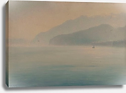 Постер Брукман  Генри Côte De Sorrente, Bleu Et Argent