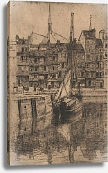 Постер Панкевич Юзеф The Old Port in Honfleur, state II