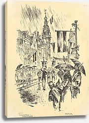 Постер Оортвейн Мартен Marswedstrijd, muziekcorps.