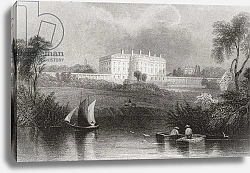 Постер The White House, Washington D.C., United States of America in 1860