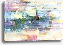 Постер Голубая абстракция