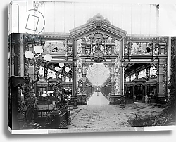 Постер Гирадон Адольф (фото, фр) Portico of fabric at the Universal Exhibition of 1889 in Paris