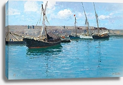 Постер Зофф Альфред The Landing Pier In Krems