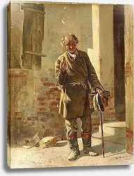 Постер Маковский Владимир Portrait of an old beggar