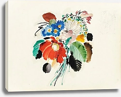 Постер Чехонин Сергей Смешанный букет