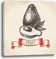 Постер Иллюстрация с манго