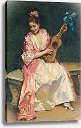Постер Гаррета Раймундо Aline with guitar