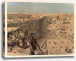 Постер Эру Бруно Diamantgrube zu Kimberley