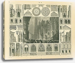 Постер Архитектура №19: готический собор 1