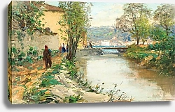 Постер Зонаро Фаусто A View of Emirgan, Istanbul