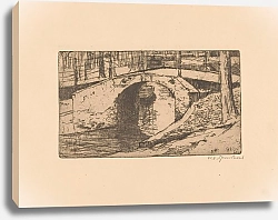 Постер Грондхаут Виллем Brug in Delft