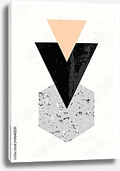 Постер Абстрактная геометрическая композиция 15