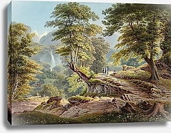 Постер Лори Габриэль Младшая Descente du Hasliberg vers Meiringen