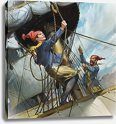 Постер Школа: Английская 20в. Thomas Coram The Sailor Who Gave Away a Fortune