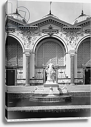 Постер Гирадон Адольф (фото, фр) Portico and fountain at the Universal Exhibition, Paris, 1889