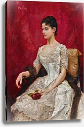 Постер Стюарт Джулиус Дама в белом