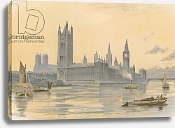 Постер Школа: Английская 19в. Houses of Parliament