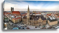 Постер Германия. Мюнхен. Панорама