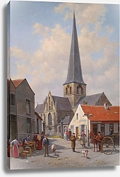 Постер Карабен Жак Церковь Синт-Квинтенс-Ленник