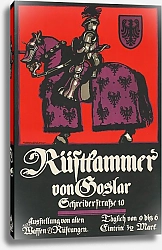 Постер Шойрих Пауль Rüstkammer von Goslar, Ausstellung von alten Waffen & Rüstungen