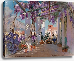 Постер Вестчилофф Константин Веранда На Капри