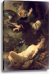 Постер Рембрандт (Rembrandt) The Sacrifice of Abraham, 1635