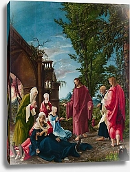 Постер Альтдорфер Альтбрехт Христос, покидающий свою мать