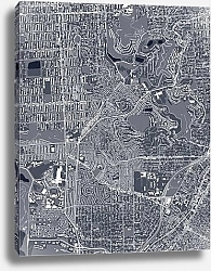 Постер Сан-Франциско: Город контрастов и холмов