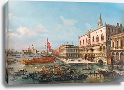 Постер Занин Франческо The Departure Of The Bucintoro From San Marco To San Nicoló Del Lido