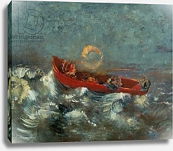 Постер Редон Одилон The Red Boat, 1905