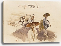 Постер Блум Роберт Фредерик A Watering Cart