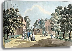 Постер ЛаКэйв Питер King George III and family at the Spa Well, Cheltenham, 1788
