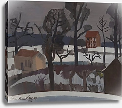 Постер Брюссельманс Жан Winterlandschap