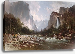 Постер Хилл Томас Вид на долину Йосемити