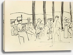 Постер Гут Пол Caricature d’un mur à Pontoise, caricature de famille.