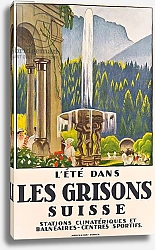 Постер Кардино Эмиль Summer in les Grissons, Switzerland, 1923