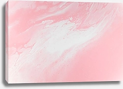 Постер Белое в розовом