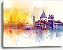 Постер Venice skyline