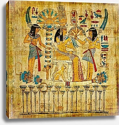 Постер Старый египетский пергамент