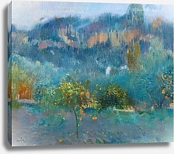 Постер Мир-и-Триншет Жоаким Paisaje Mallorquín Con Naranjos 