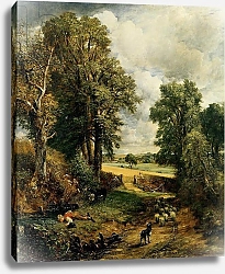 Постер Констебль Джон (John Constable) The Cornfield, 1826